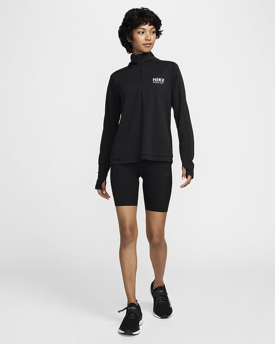 Nike Pacer Women s Dri FIT 1 4 Zip Running Top